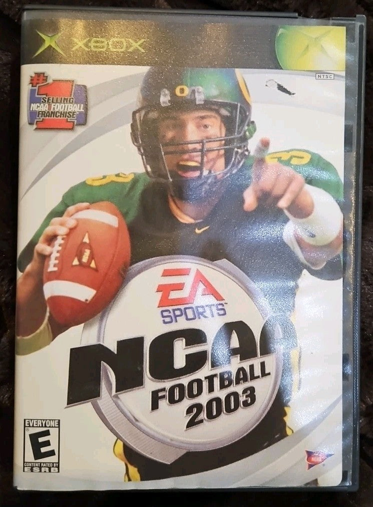 NCAA Football 2003 (Xbox) Tested. No Scratches. New Case. Former Rental