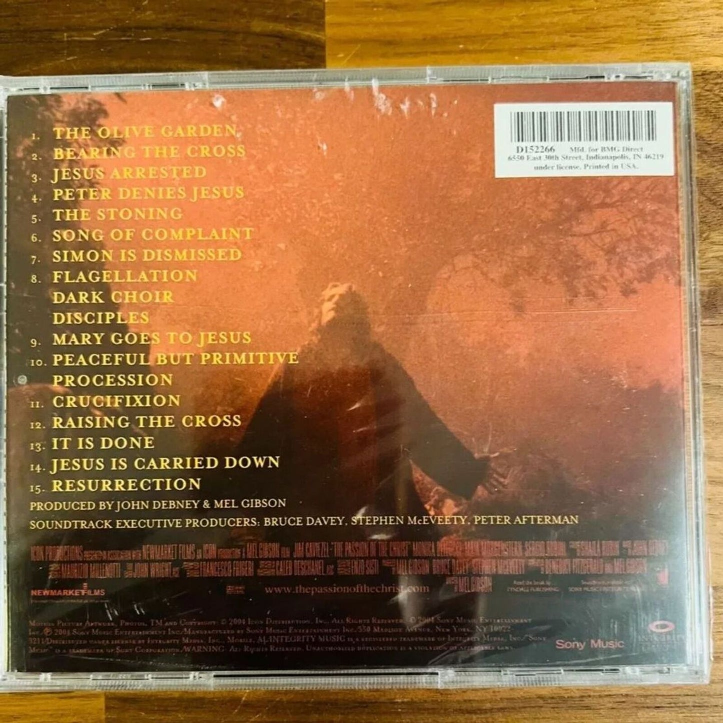 The Passion of the Christ: Original Motion Picture Soundtrack (CD ) Brand New