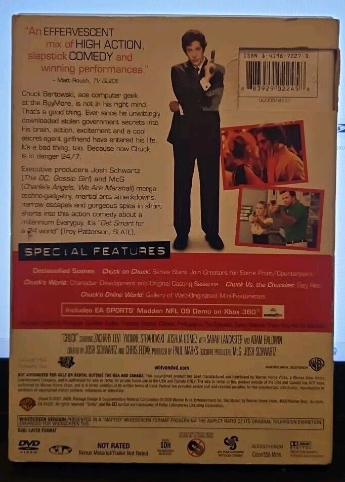 Chuck: the Complete First Season (DVD)