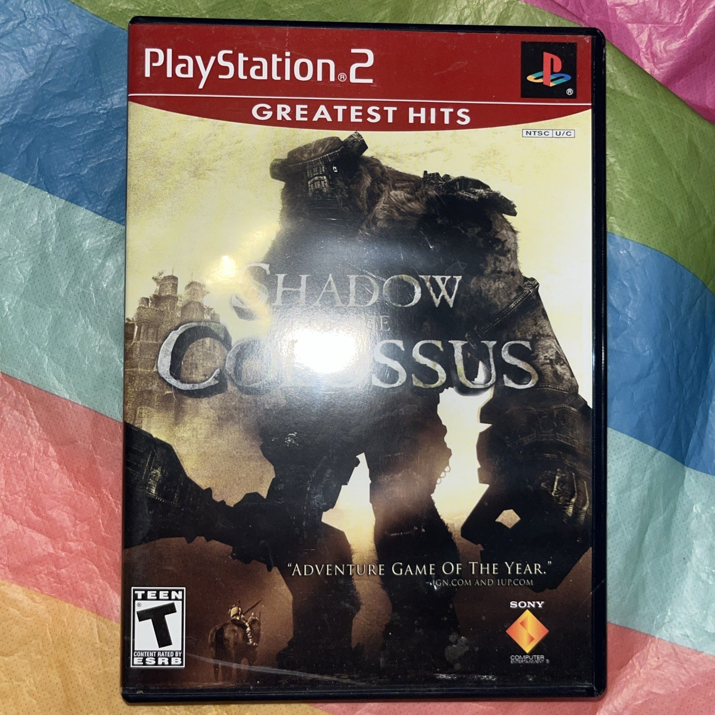 Shadow of Colossus (PS2)  Tested. Manual + Reg Card +