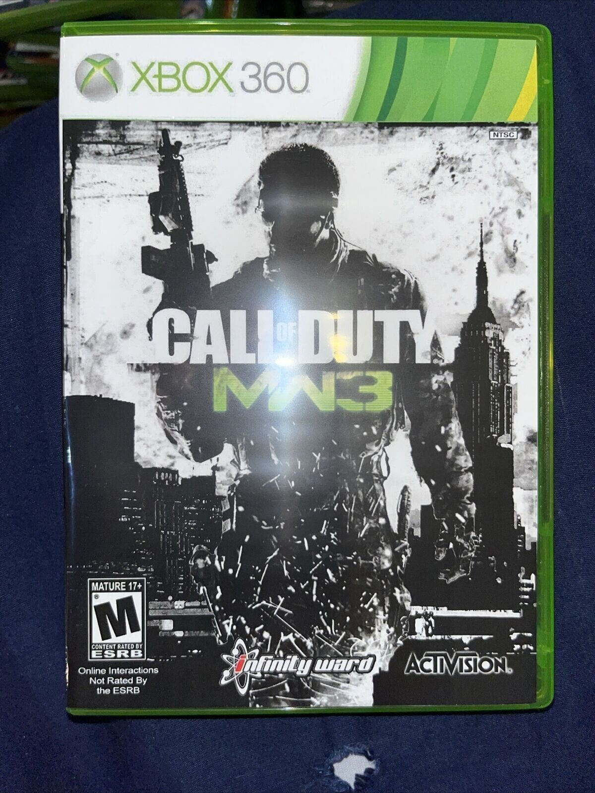 Call of Duty: Modern Warfare 3 (Xbox 360, 2011) Tested. New Case.