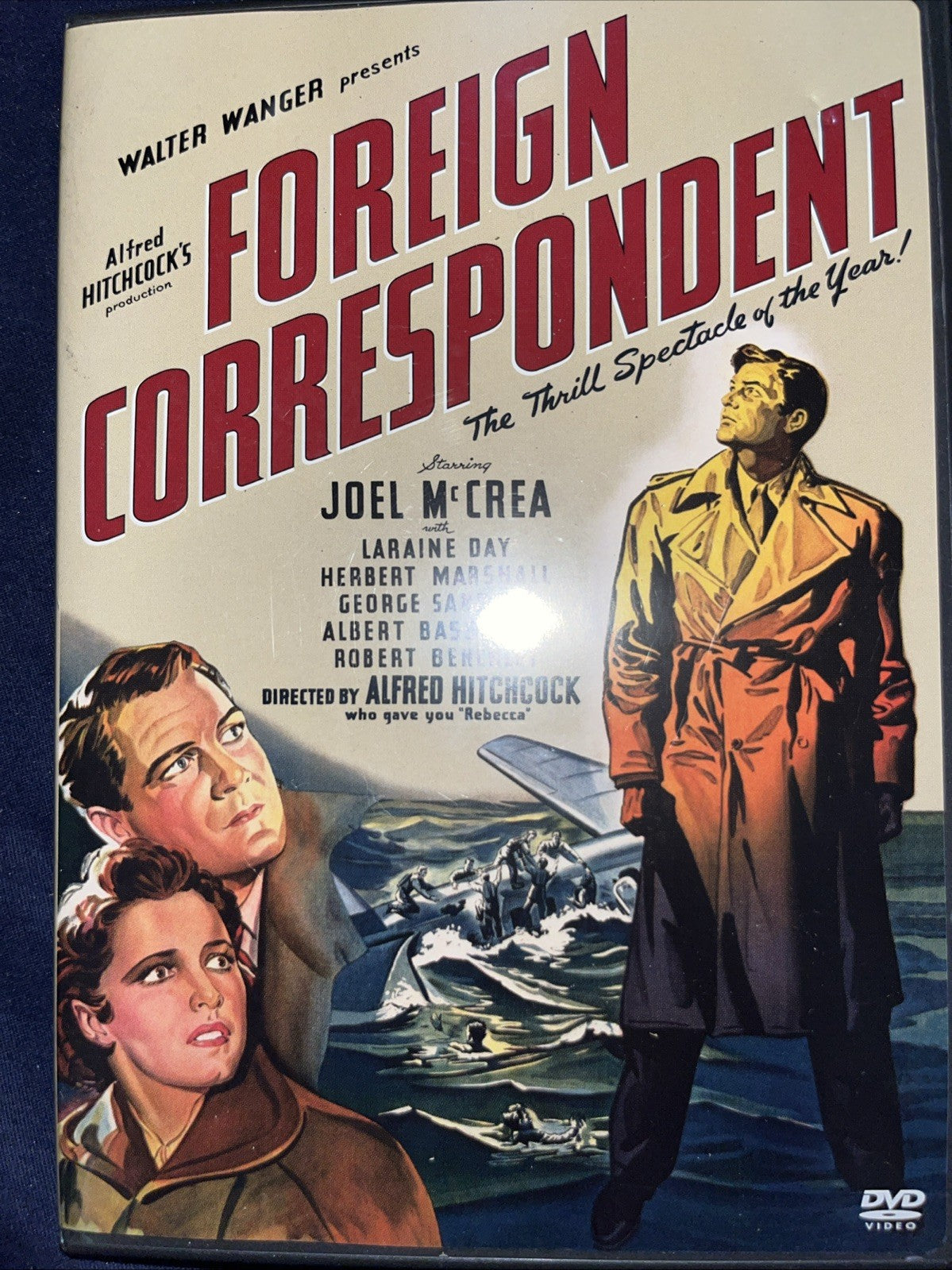 Foreign Correspondent (DVD, 1940)