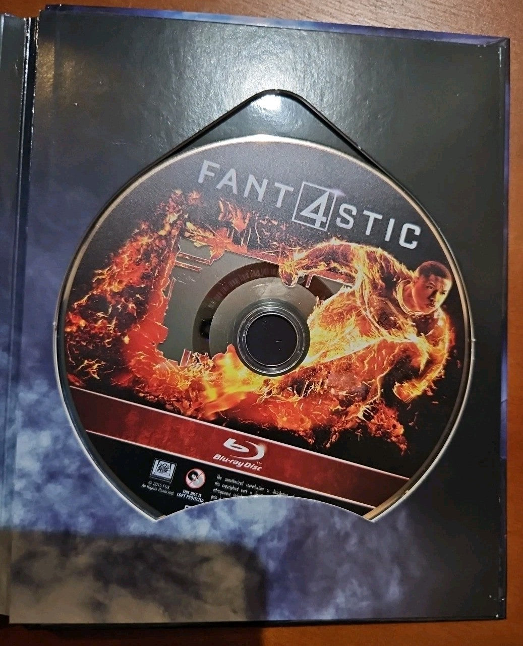Fantastic 4 (Blu-ray, 2015, No Digital Copy HD) Limited Edition Target Exclusive