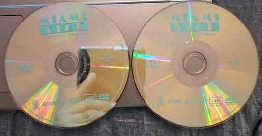 Miami Vice Season 3 Disc 1 & 2 ONLY. TESTED