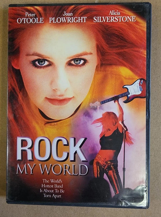 Rock My World (DVD, 2002) Alicia Silverstone, Peter O’Toole - Tested - New Case