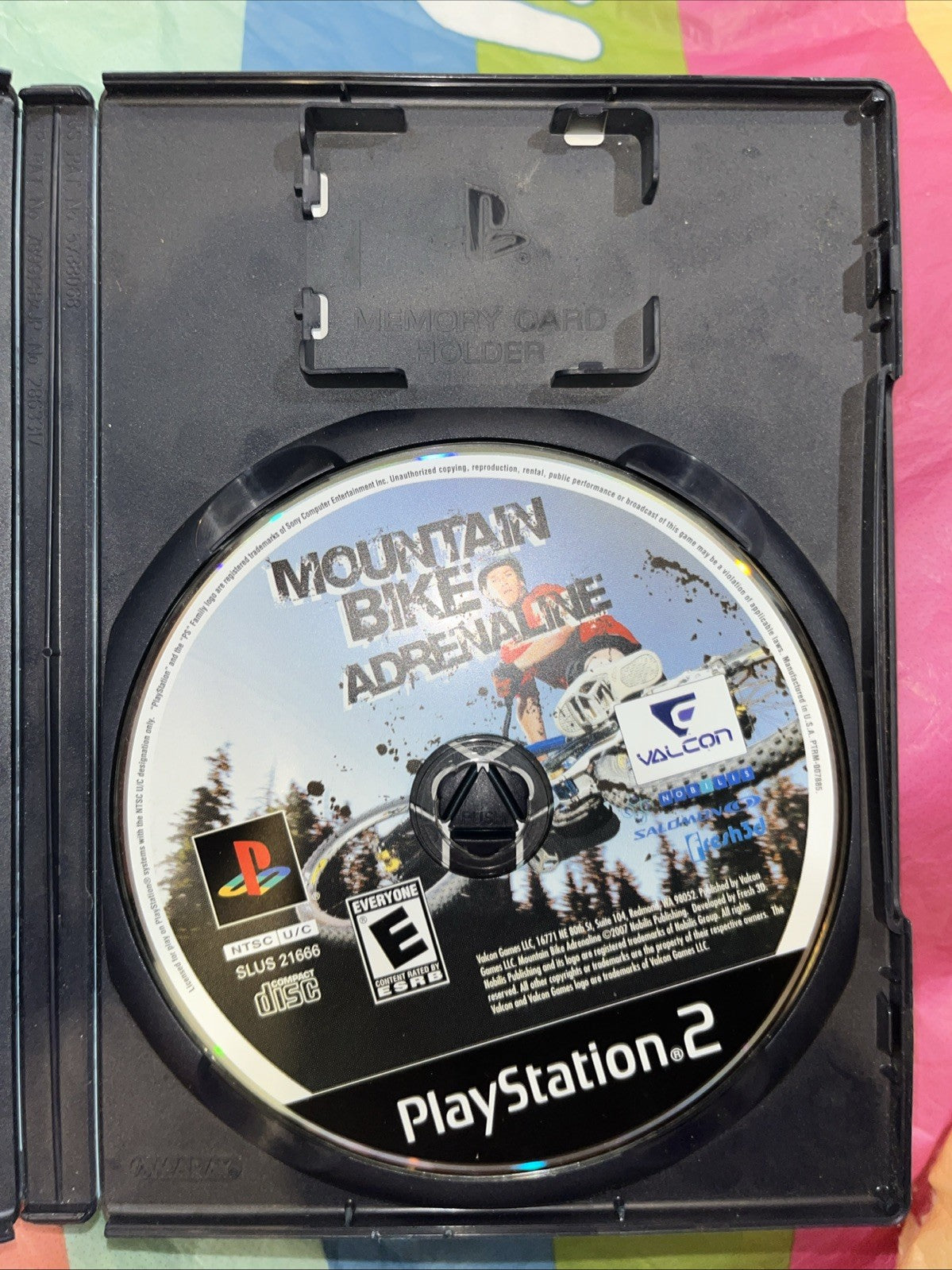 Mountain Bike Adrenaline (PS2) Tested. No  Manual. Original Case. See Pics