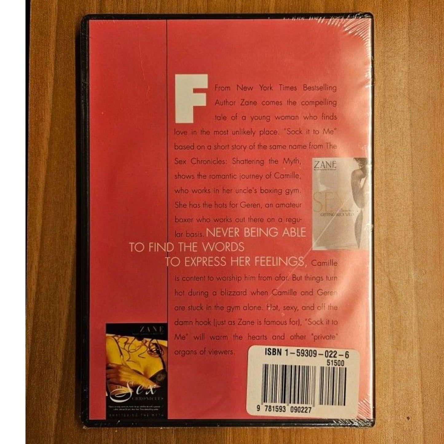 Sock It To Me - The Sex Chronicles (DVD) Zane - Mature Content