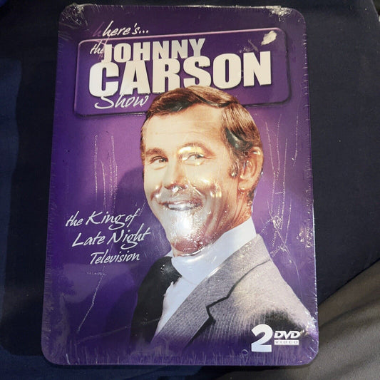 Here Is... The Johnny Carson Show (DVD, 2008, 2-Disc Set) Special Edition Tin