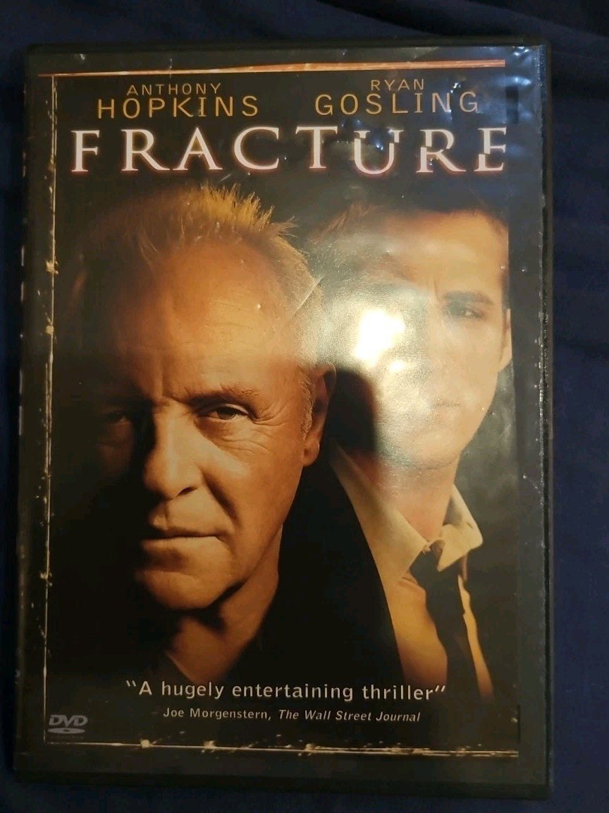 Fracture (DVD, 2007) Slimcase. Cropped Sleeve