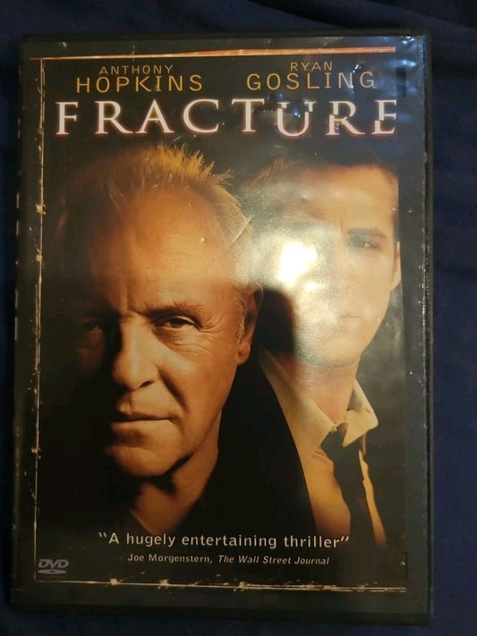 Fracture (DVD, 2007) Slimcase. Cropped Sleeve