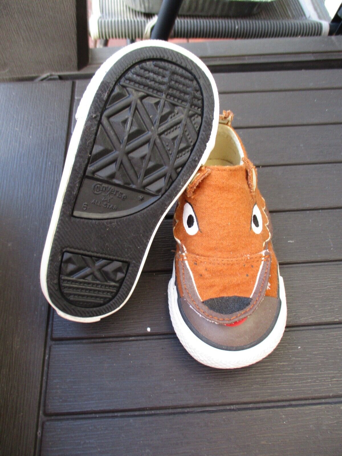 Converse All Star Fox Shoes Toddler Kids Size 6
