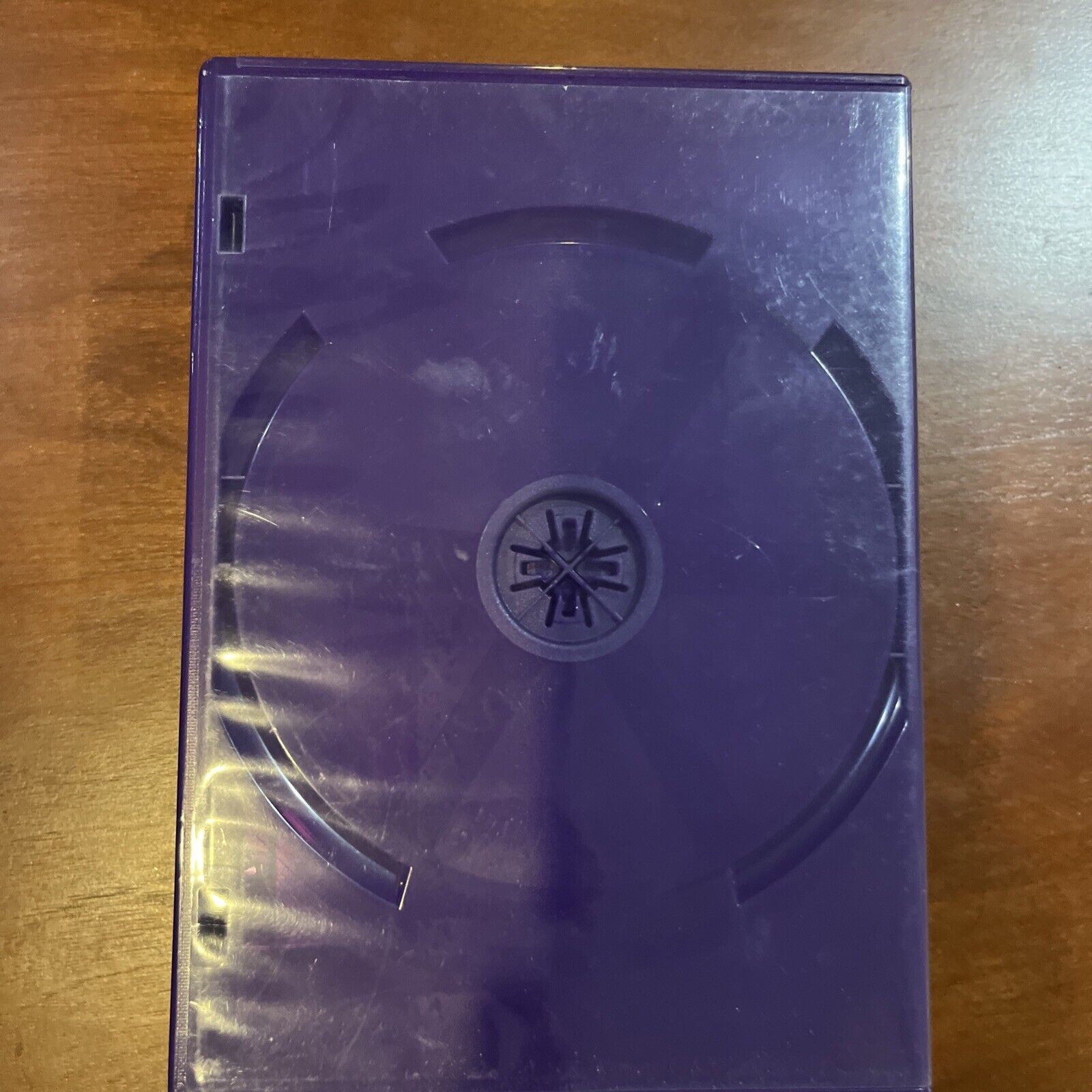 Qty = 4 Used DVD / XBOX 360  Kinect Cases. Undamaged - Purple