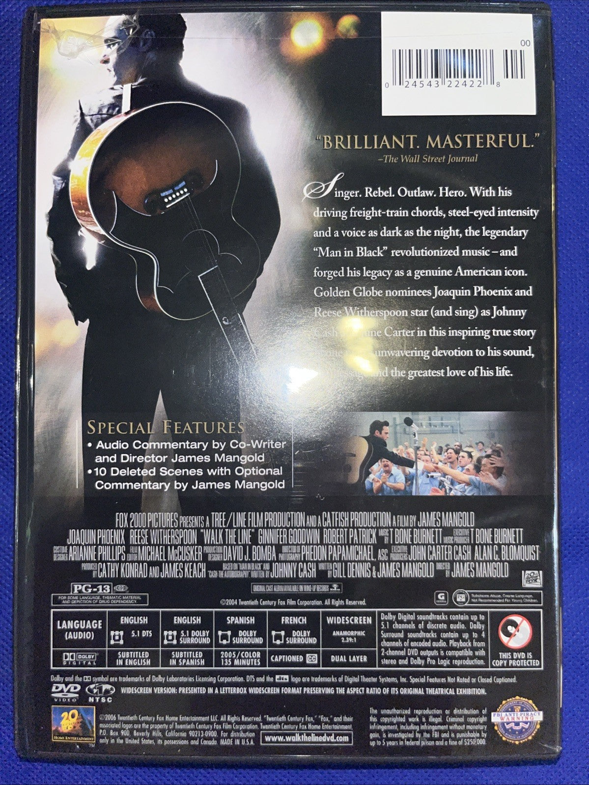Walk the Line (DVD, 2005)