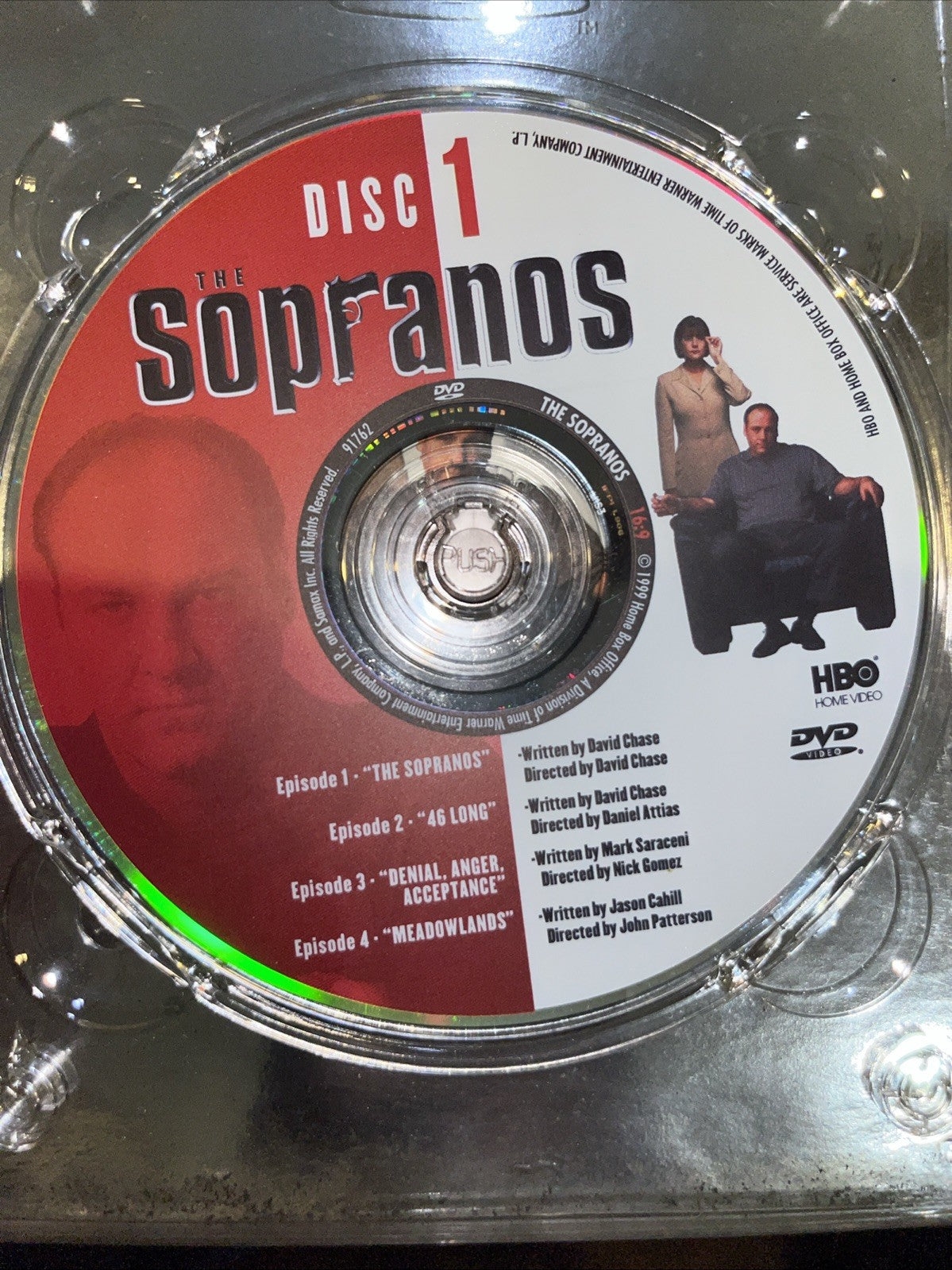 The Sopranos - The Complete First Season (DVD, 2000, 4-Disc Set, DVD Collection)