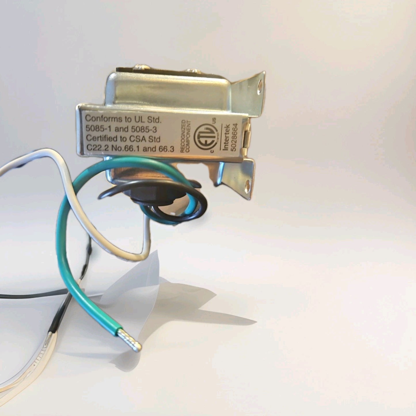 INTERTEK 5028664 Class 2 Transformer Model 125 ~ Input 120V 60Hz Output 8/16/24V