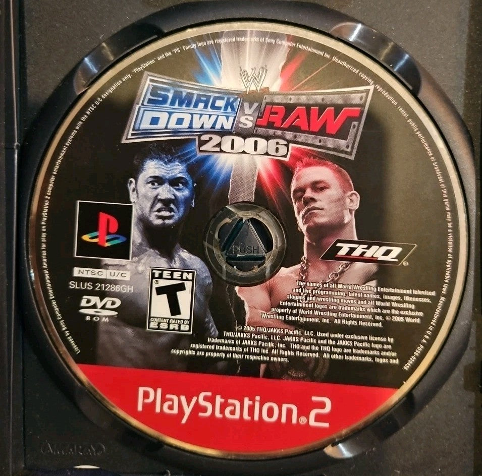 WWE SmackDown vs. Raw 2006 (Sony PlayStation 2, 2005)