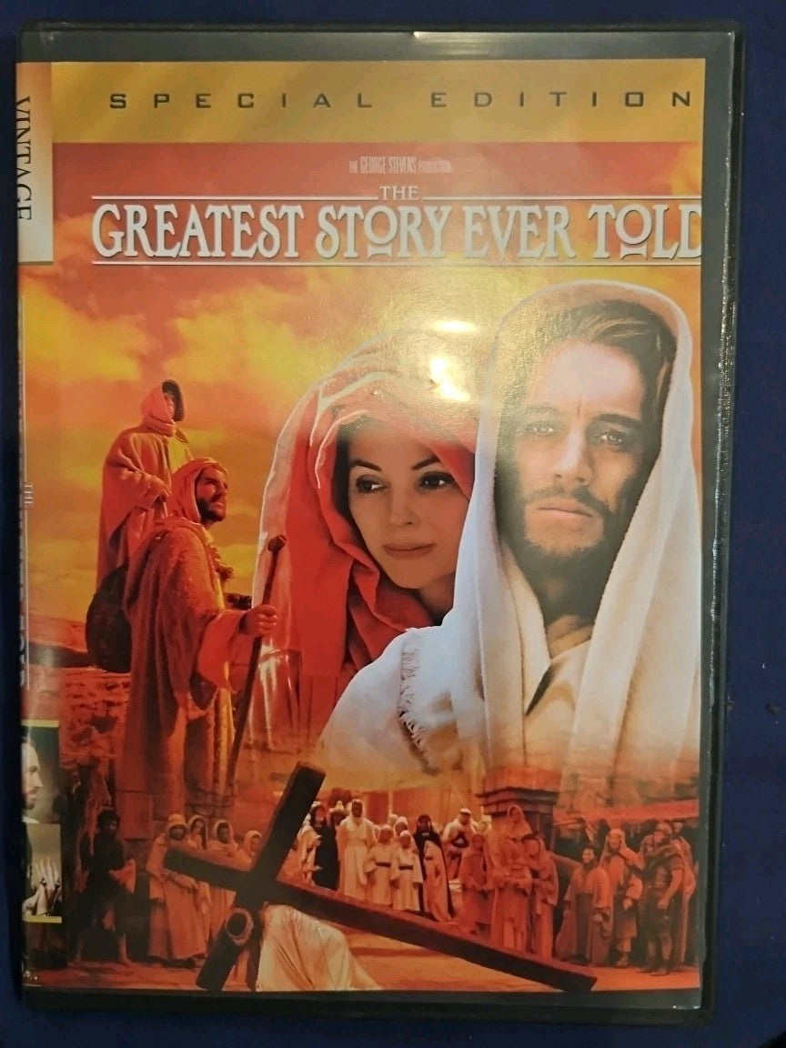 The Greatest Story Ever Told (DVD, 2001, 2-Disc Set, Special Edition)