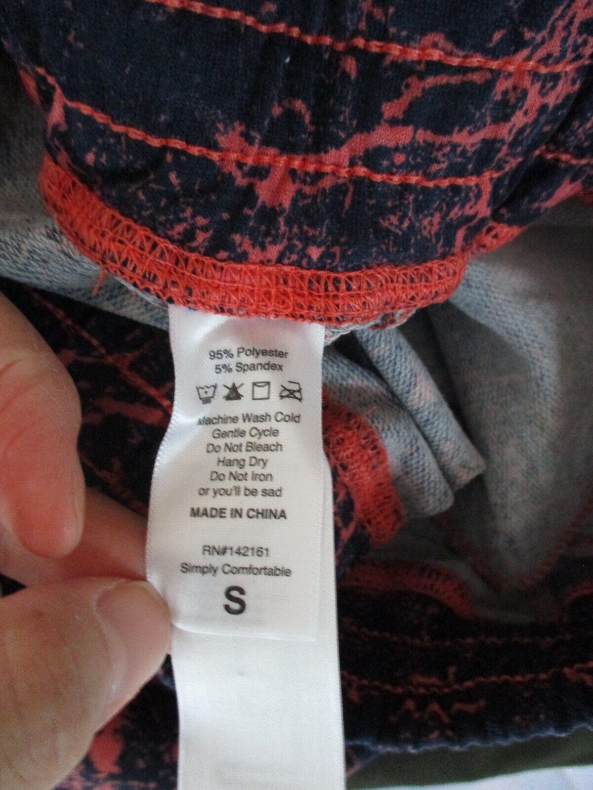 LuLaRoe NWOT Jax Small Dark Blue and Pink Splatter Joggers Sweatpants