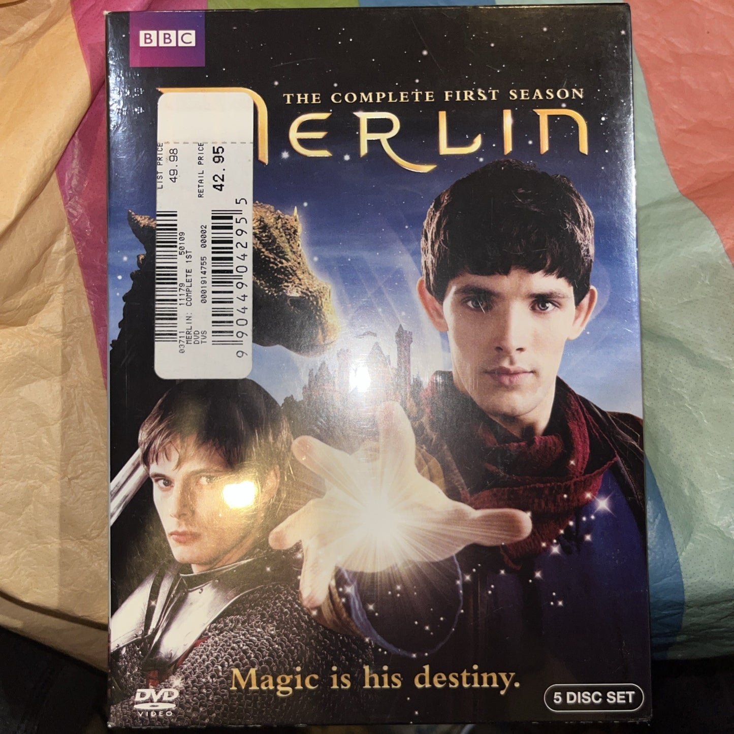 Merlin: the Complete First Season (DVD)