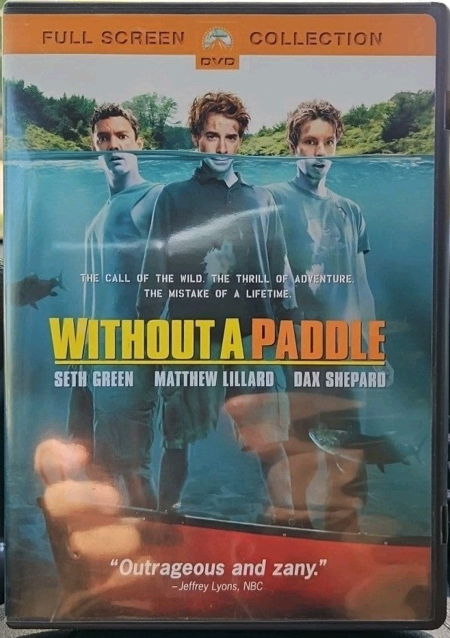 Without A Paddle (DVD, 2005, Full Frame) New Sealed
