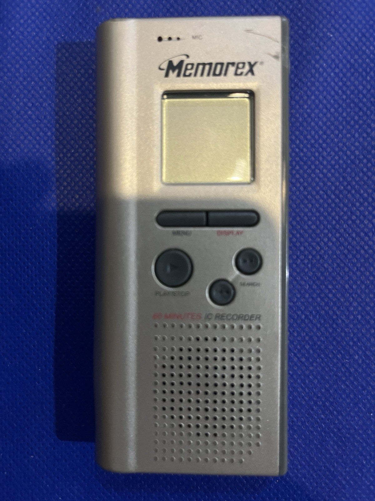 Memorex Model MB003 Digital Audio Recorder 60 Minutes Capacity. Tested