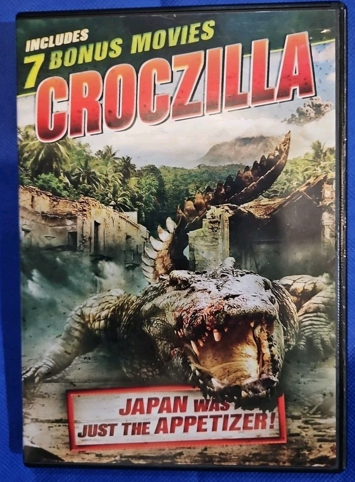 Croczilla: Includes 7 Addirional Movies (DVD, 2017, 3-Disc Set) Sealed