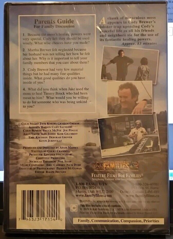 NIB Sealed A Lobster Tale DVD - Feature Films for Families