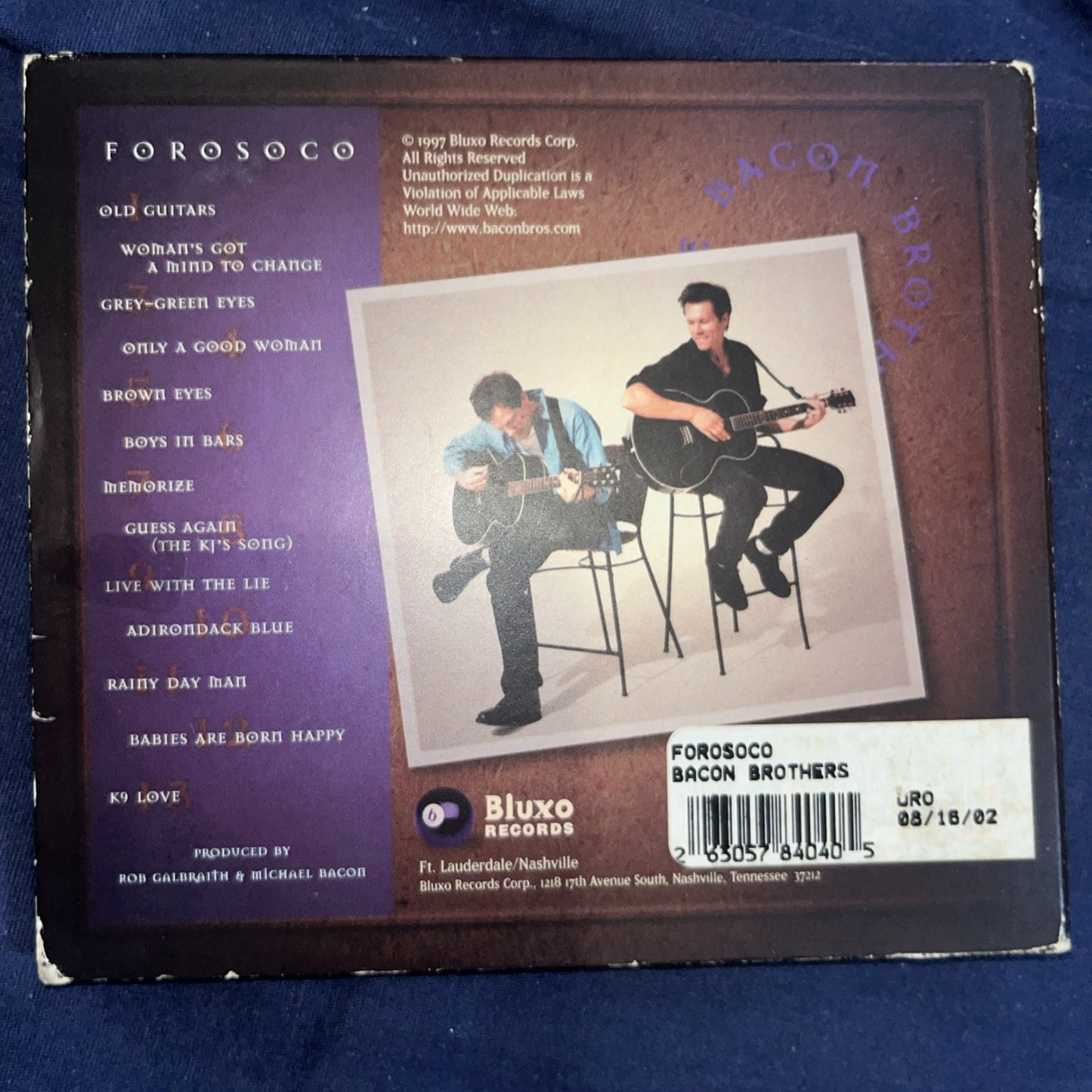 Forosoco [Bonus Tracks] by The Bacon Brothers (CD, Nov-2003, Image...