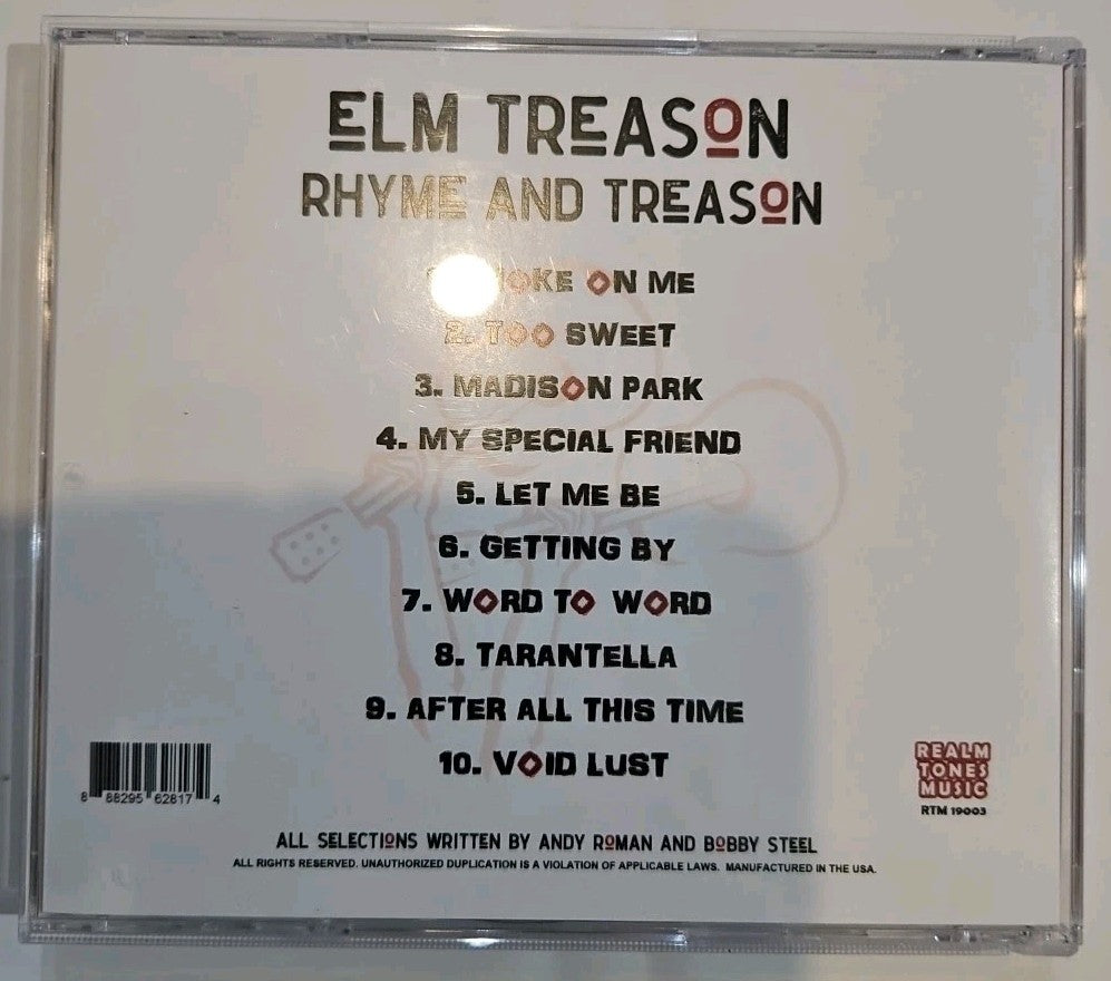 Elm Treason: Rhyme and Treason (CD)