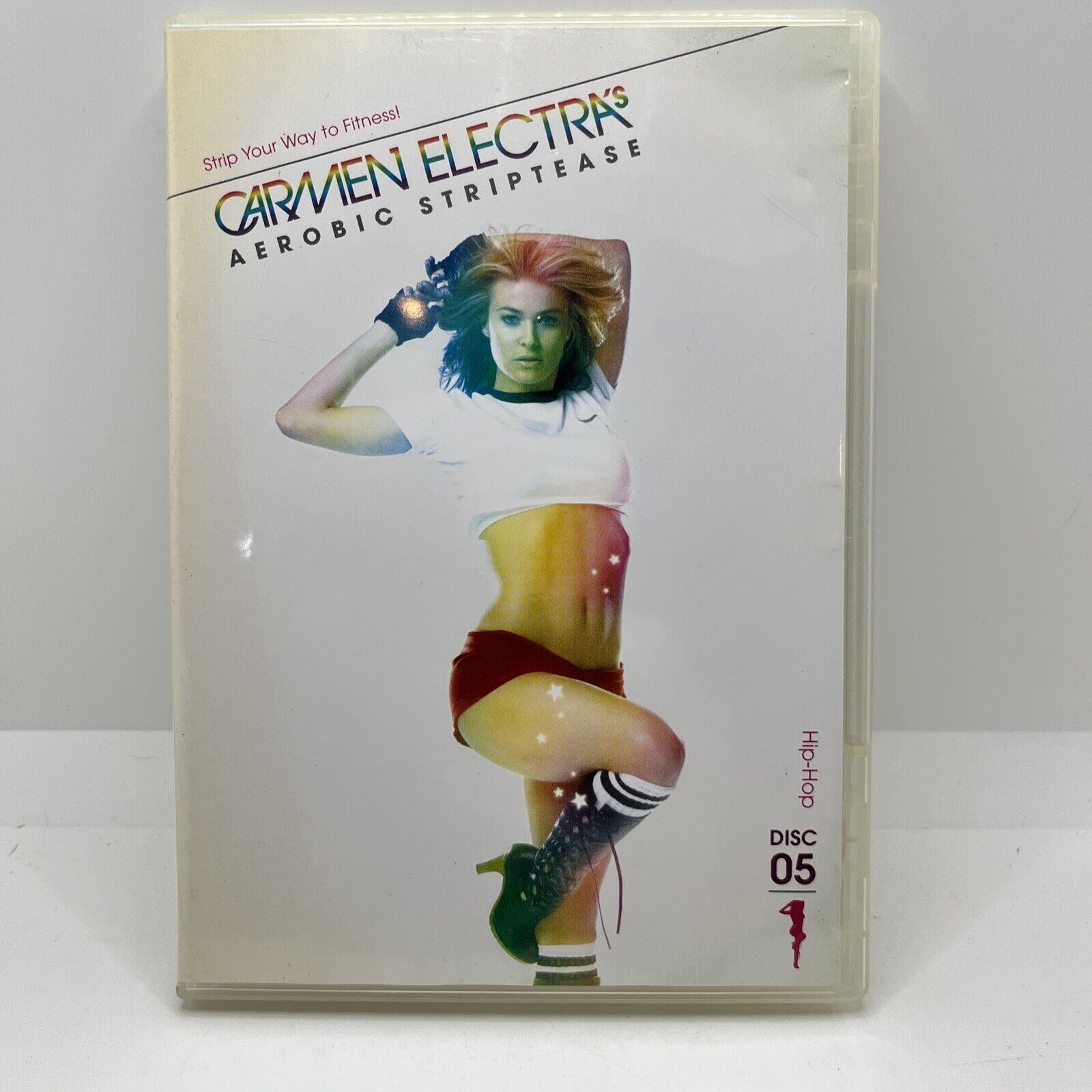 NEW Sealed Carmen Electra's Aerobic Striptease Disc 5 Hip-Hop DVD 2003