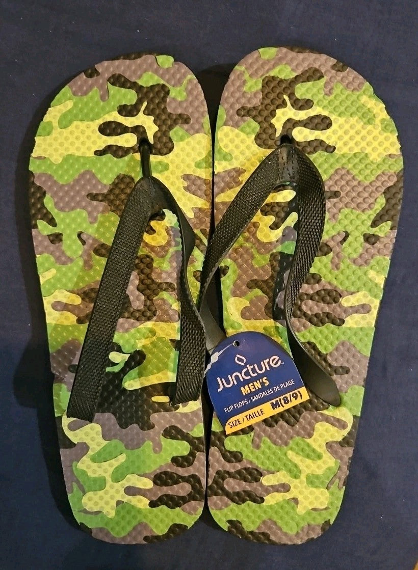 Juncture Men's 8/9 Flip Flops / Sandals - new