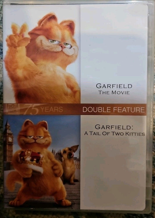 Garfield: Movie  But MISSING Garfield: Tale of Two Kitties (DVD)  Tested. 
