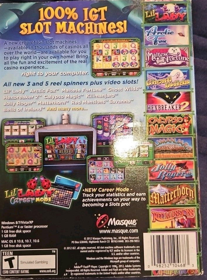 IGT Slots: Lil' Lady (Windows/Mac, 2012)