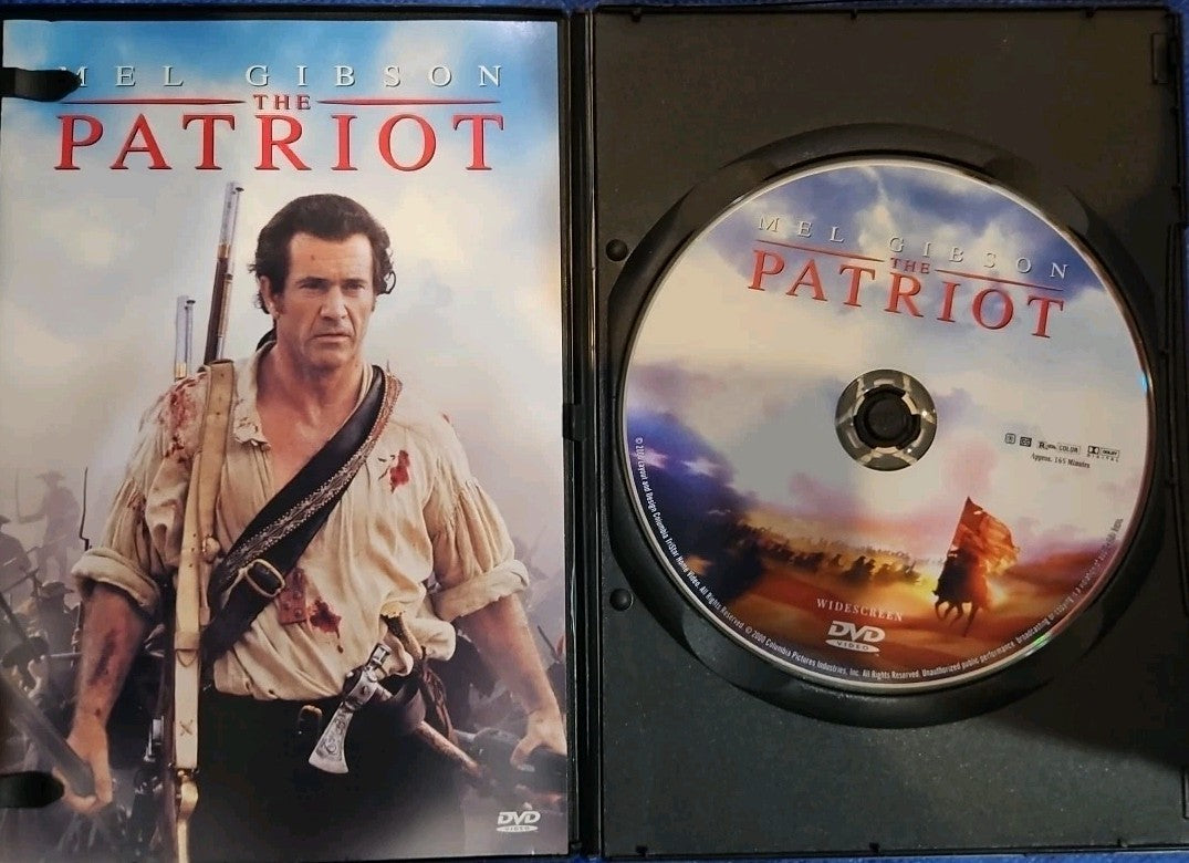 The Patriot (DVD, 2000) Sl8m Case. Cropped Art Work.  Tested