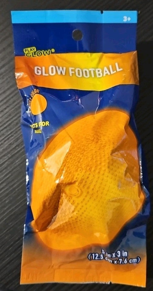 Play Glow Football 5" x 3"