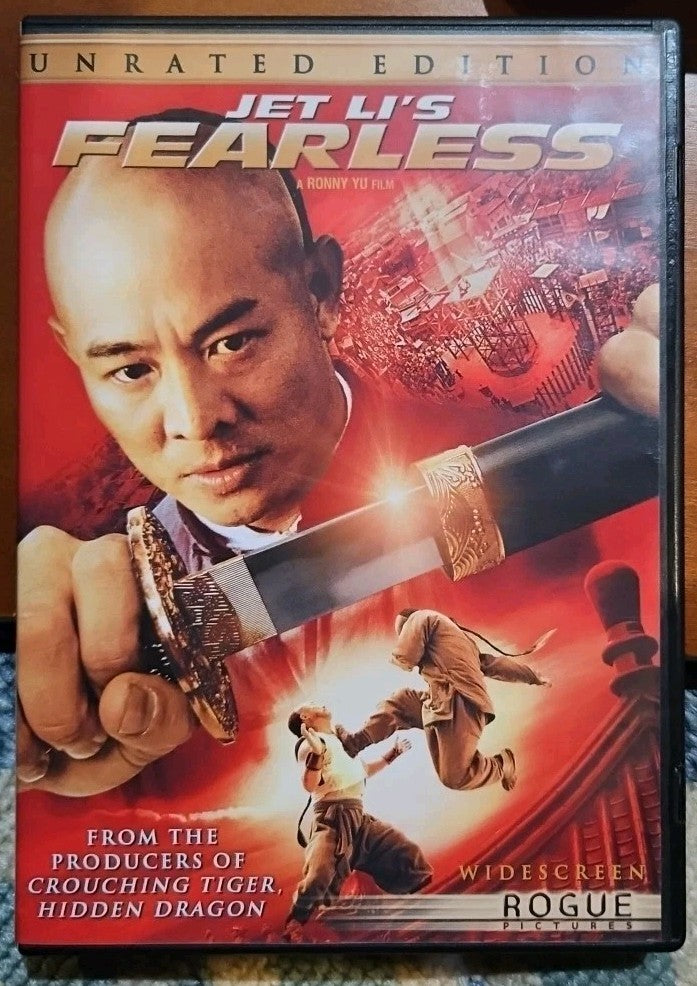 Jet Li's Fearless (DVD, 2006) New Sealed