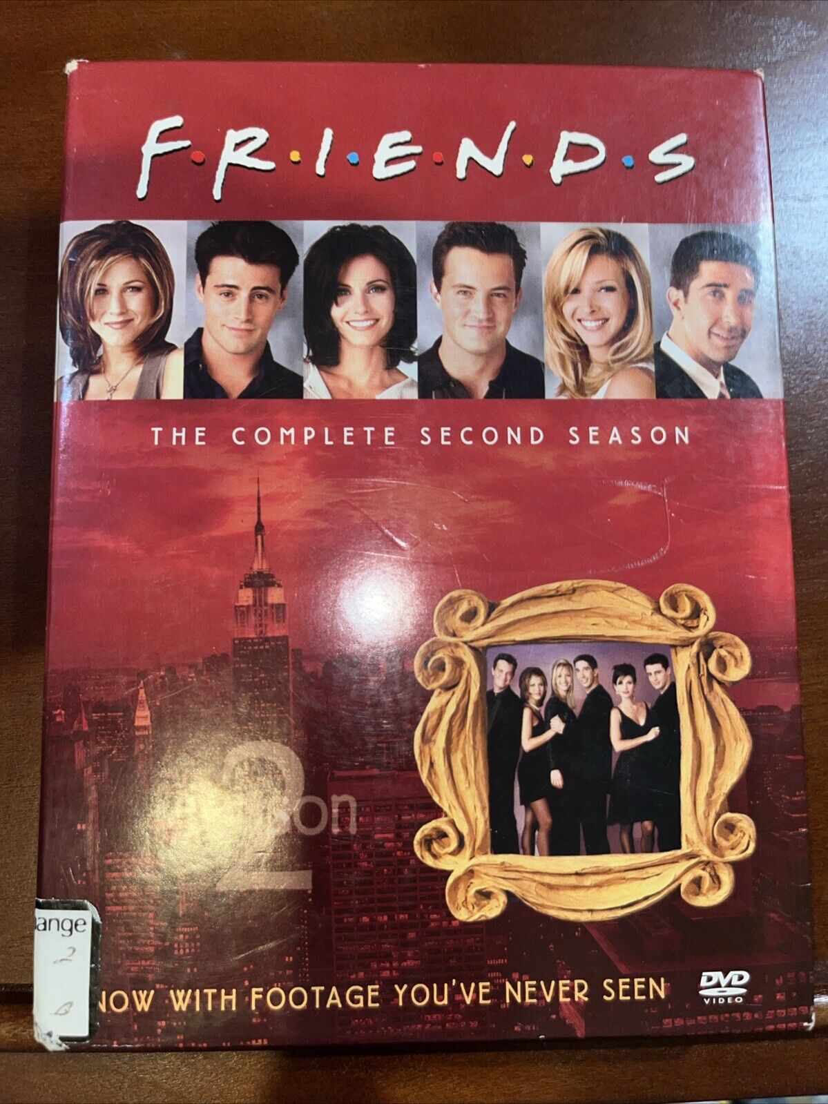 Friends - The Complete Second Season (DVD, 2002, 4-Disc Set, Four Disc Set)
