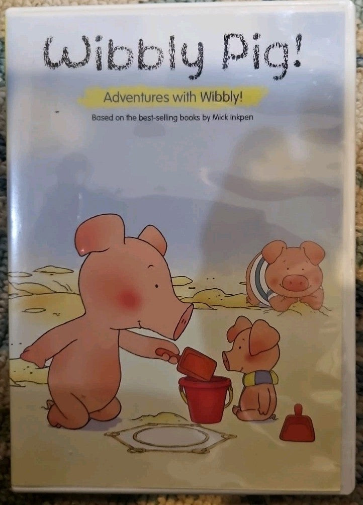Wibbly Pig: Adventures with Wibbly (DVD) New Sealed
