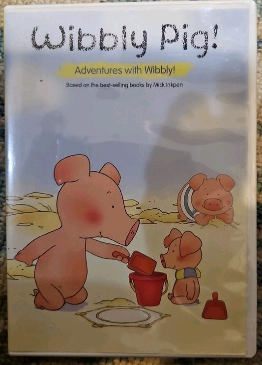 Wibbly Pig: Adventures with Wibbly (DVD) New Sealed