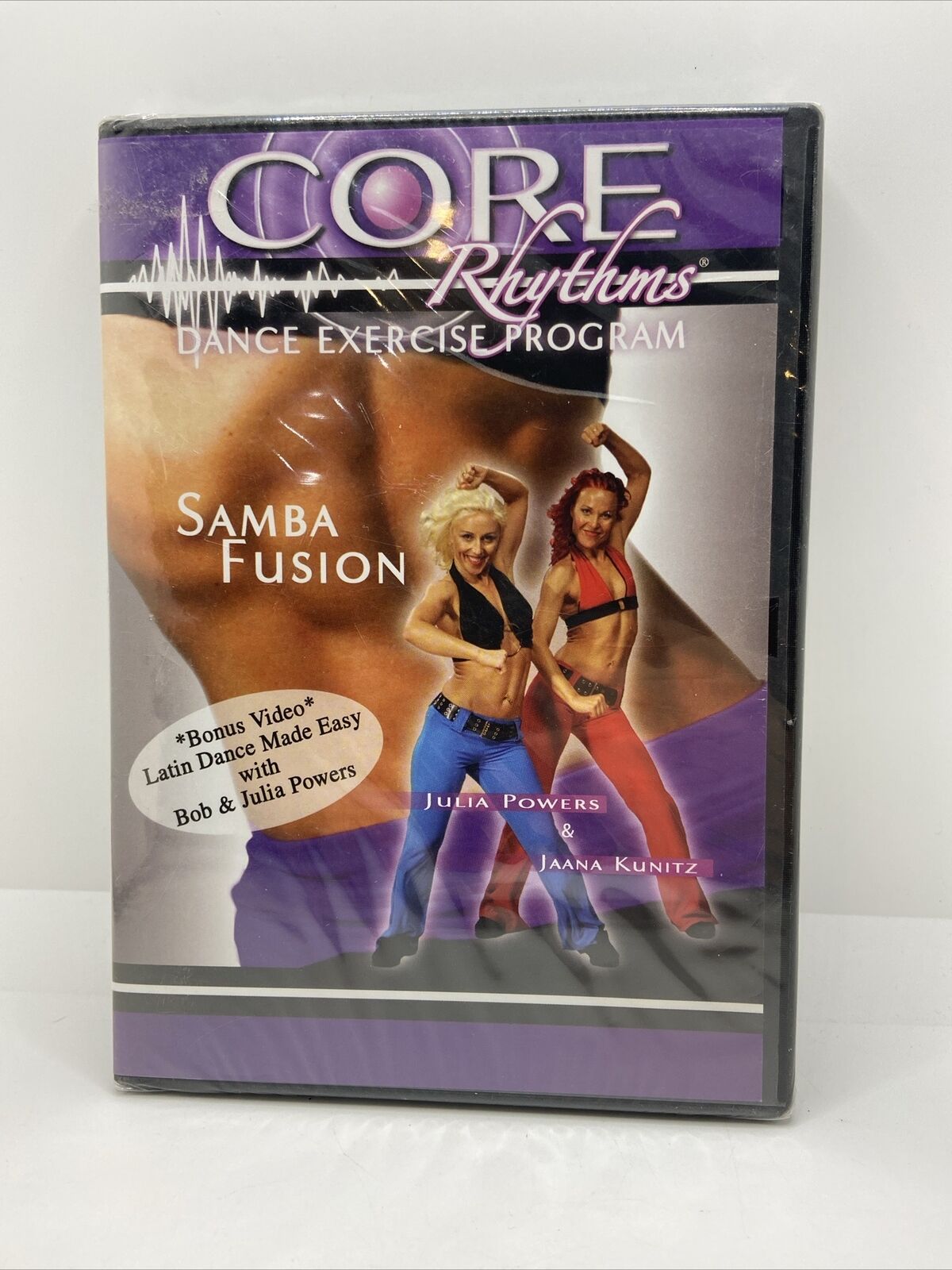 Core Rhythms: Dance Exercise Program - Samba Fusion. New DVD. Jaana & Julia