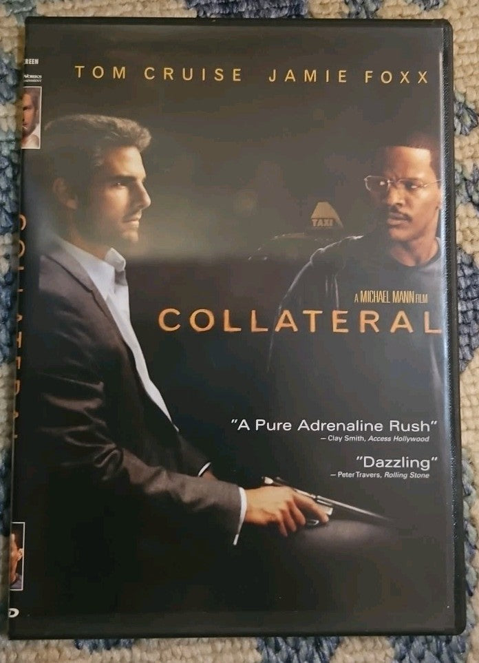 Collateral (DVD, 2004) Slim Case. Tested. Cropped Artwork