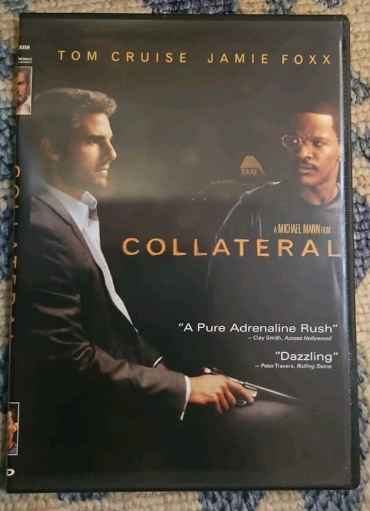 Collateral (DVD, 2004) Slim Case. Tested. Cropped Artwork