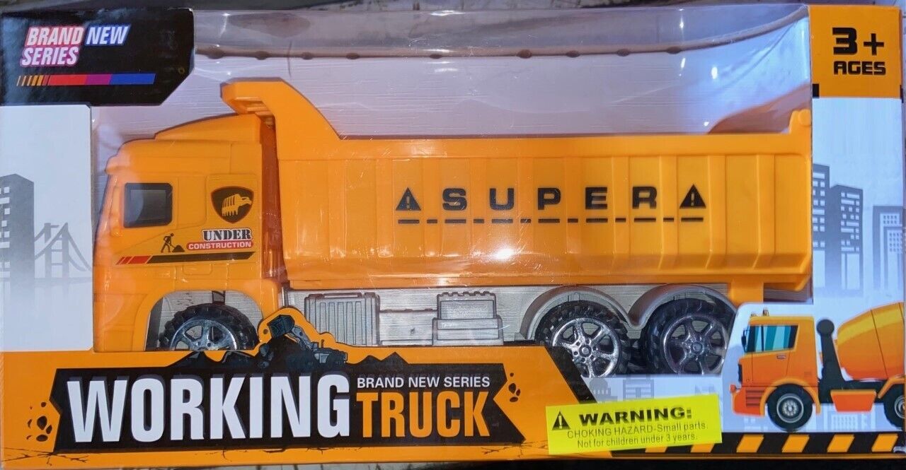 Brand New Series "Under Construction" Dump Truck - BRAND NEW