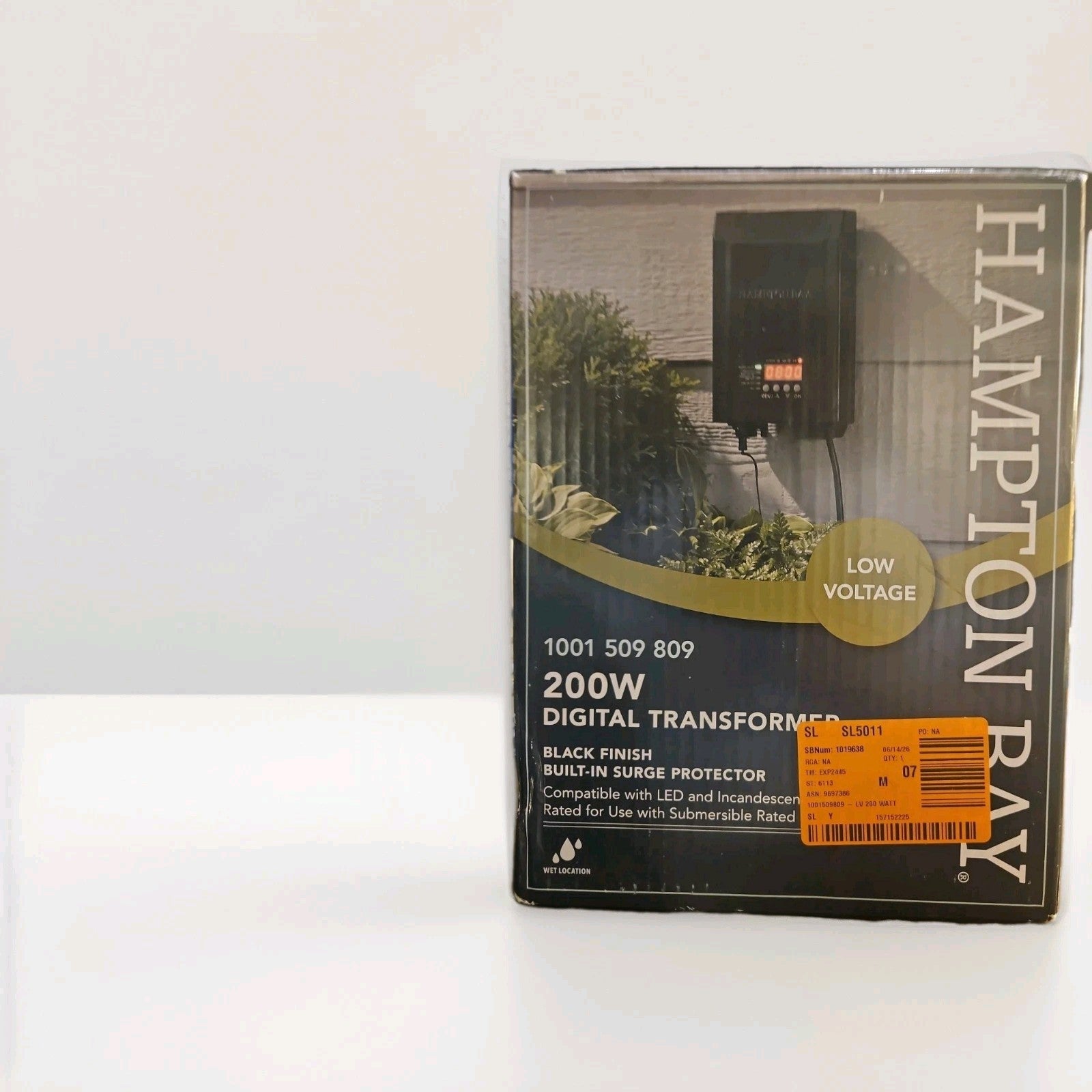 Hampton Bay SL-200-12A Low Voltage 200 Watt Outdoor Landscape Transformer