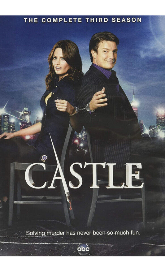 Castle: The Complete Third Season, DVD, Stana Katic, Nathan Fillion
