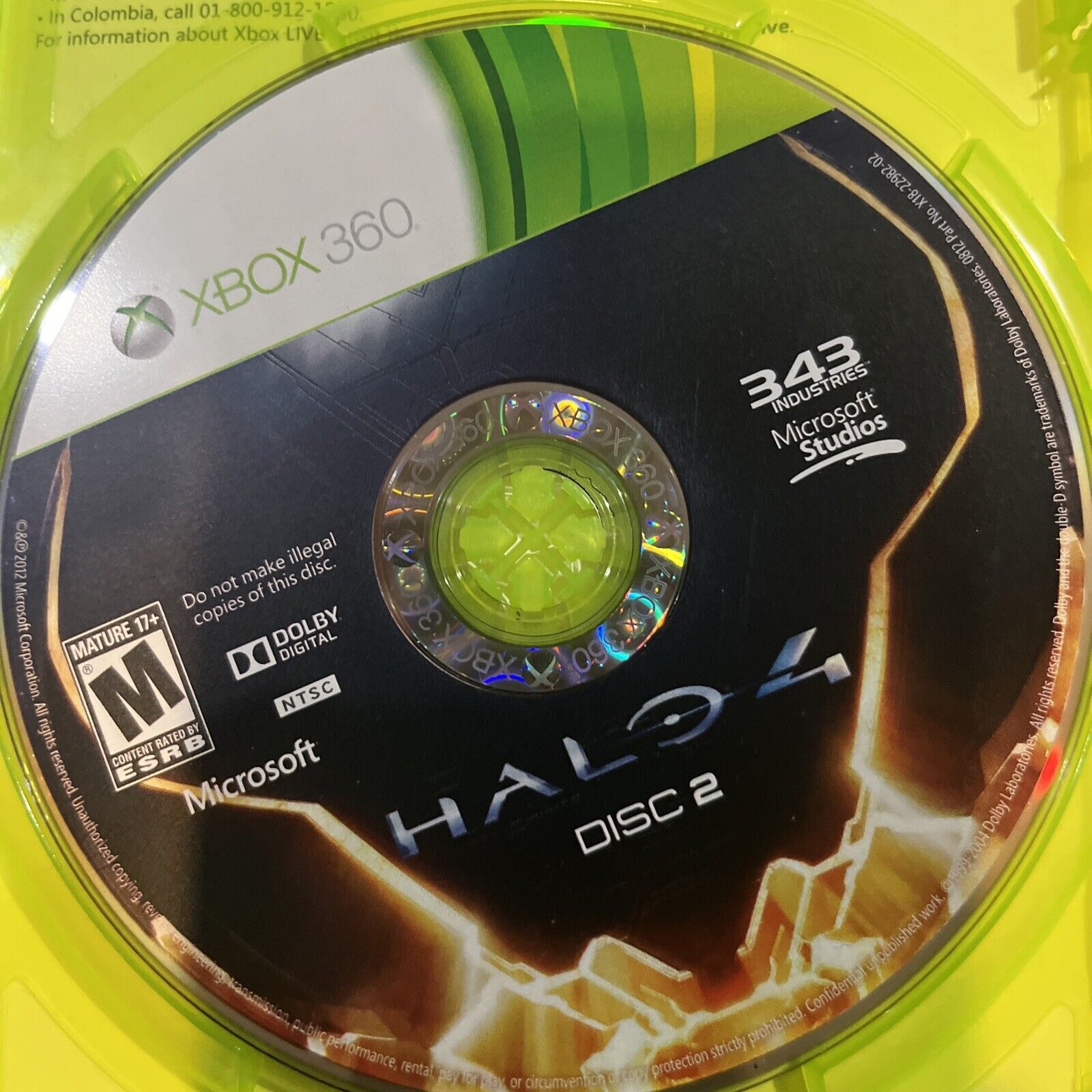 Halo 4 - Xbox 360 - New Case. Tested. No Scratches. Resealed