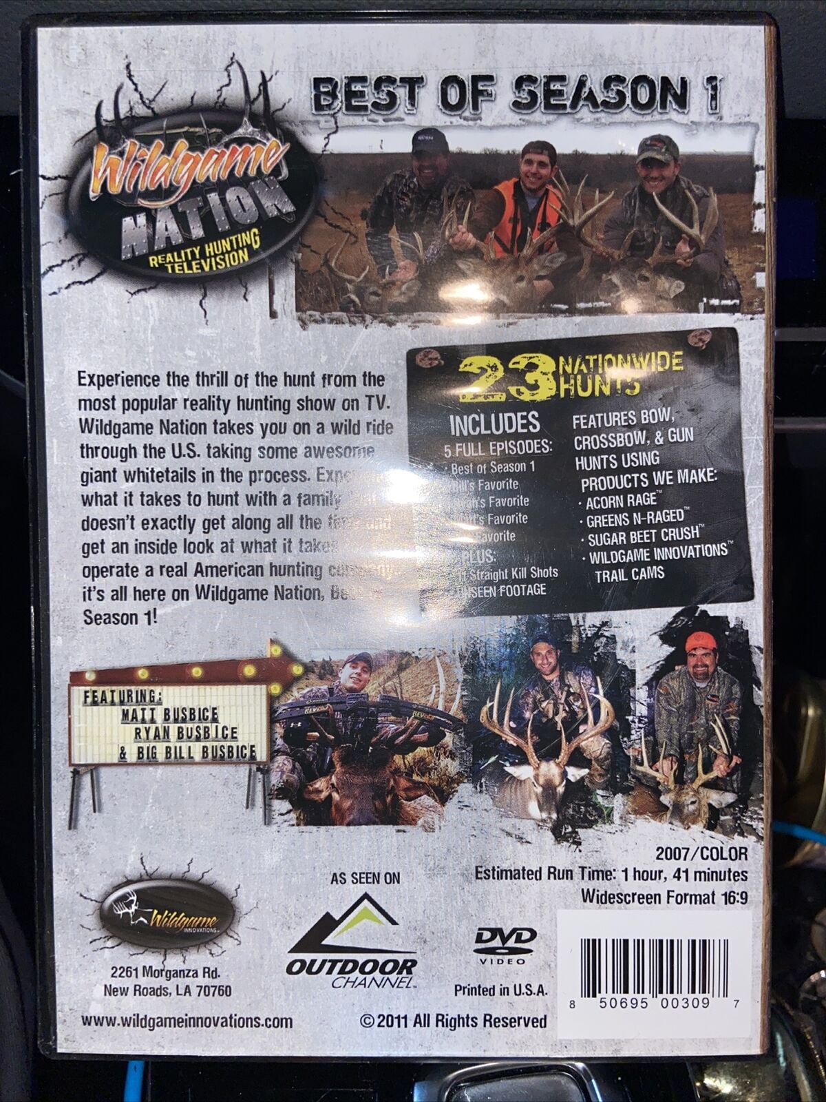 In Your Face Reality Hunting(Best Of Season 1 2011 DVD)