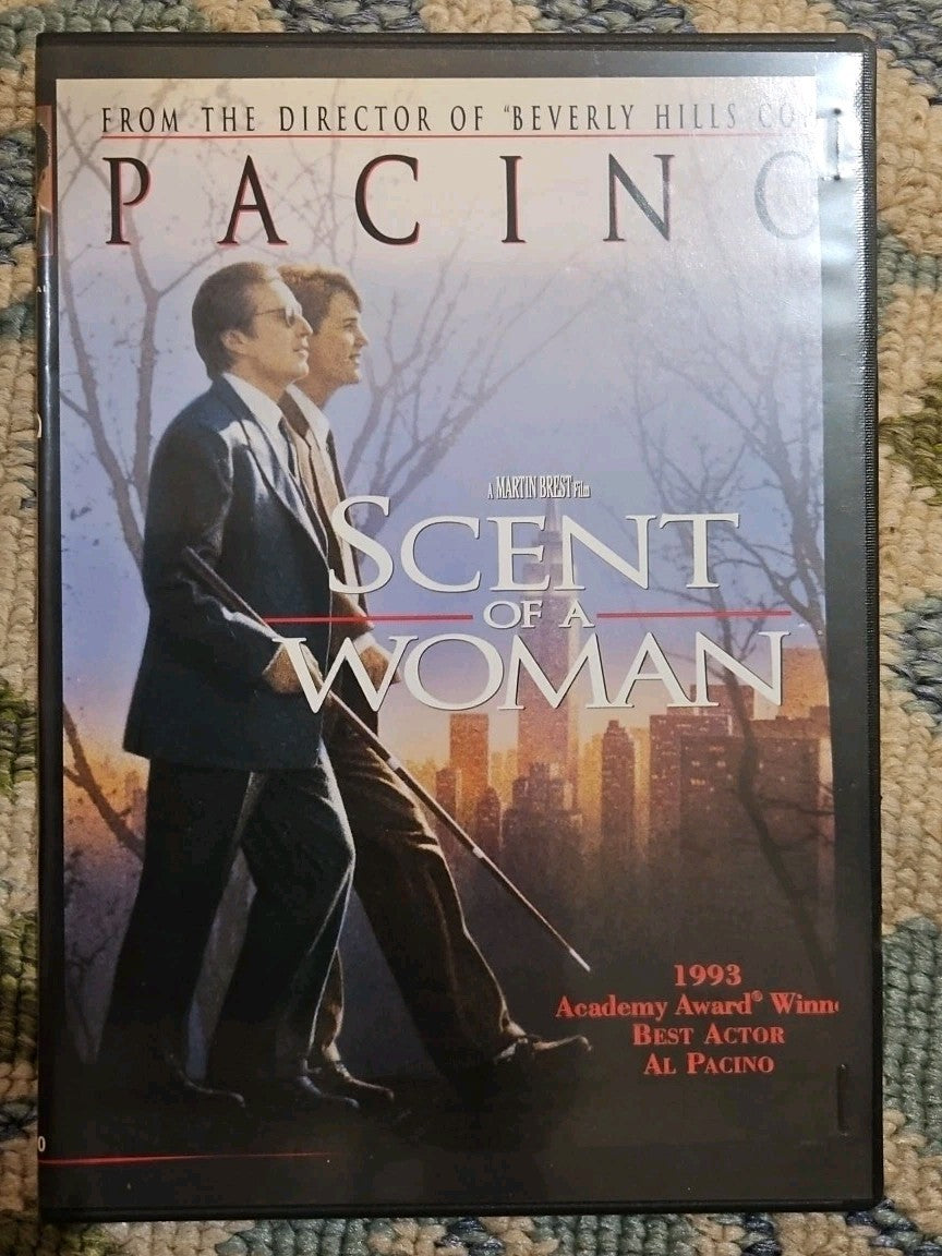 Scent of a Woman (DVD, 1992) Slim case cropped artwork tested