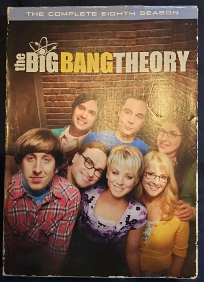 The Big Bang Theory: the Complete Eighth Season (DVD, 2014) Sealed