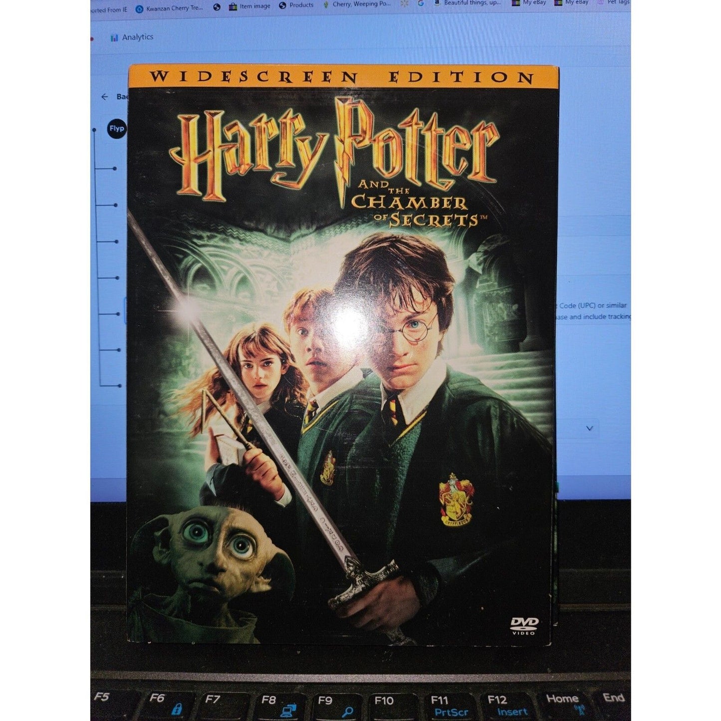 Harry Potter and the Chamber of Secrets Widescreen 2 DVD Set. Tested.
